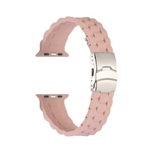 Watch Ultra 49mm Kordon Krd-72 Silikon Strap Kayış-açık Yeşil