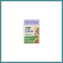 Cat Chow Sterilised Pouch Kuzulu Kısırlaştırılmış Kedi Konservesi 85 Gr Mac