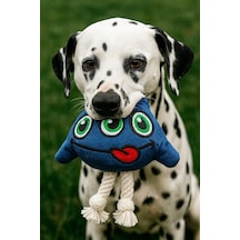 Sevimli Canavar Serisi Köpek Oyuncağı Blue Moon