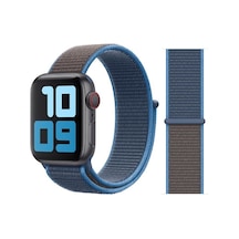 Apple Watch Uyumluserisi 5 6 7 Se Spor Dokuma Hasır Kordon 45 Mm