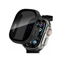 Apple İle Uyumlu Watch Ultra 1/2/3 49mm Pricvacy Hayalet Ekran Ve Sert Pc Kasa Koruyucu 32 Çok Renkli