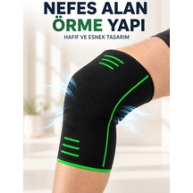 Erturkstore Mey İthalat Örme Dizlik Esnek Nefes Alabilen Günlük Spor Diz Desteği -