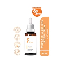 The Pova Aydınlatıcı ve Cilt Tonu Eşitleyici C Vitamini Serum 30 ML