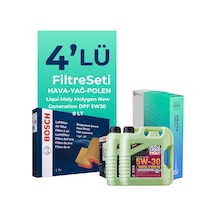 Mercedes S500 Filtre Bakım Seti Liqui Moly Motor Yağlı 1999-2006 4 Lü 8200BKMFLSHNGFL16717