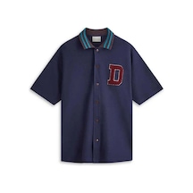 American Rag Cie La Chemise Après - Sport Piqué Pamuk Gömlek - Rahat Kesim Ve Şık Detaylar Donanma American Rag Cie La Chemise Après - Sport Piqué Pamuk Gömlek - Rahat Kesim Ve Şık Detaylar Donanma