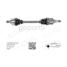 Ön Aks Komple Sol Focus 2 1.6- 1.8 Tı 2004-2011 C Max 1.6 1.8 Tı 2005-2011 Benzinli Volvo S40 2 1.6 2005-2012 V50 1.6 2005-2012
