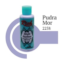Mey İthalat Rich Multi Surface 2258 Pudra Mor Akrilik Boya 130 Cc