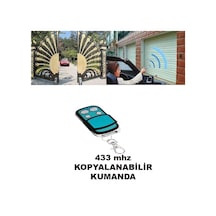 Akıllı Kopyalanabilir Garaj Kepenk Bariyer Kumandası Rf 433mhz