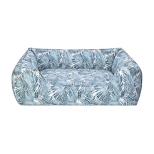 Hnrlıshp Pet Comfort Alpha Mavi-beyaz Köpek Yatağı L 105x85cm