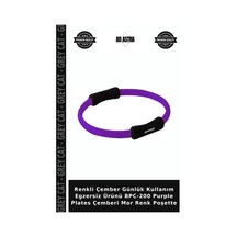 Renkli Çember Günlük Kullanım Egzersiz Ürünü Bpc-200 Purple Plates Çemberi Mor Renk Poşette