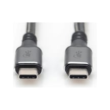 Digitus Db-300443-030-s 3 Mt Usb Type C 4.0 To Usb Type C Erkek Ekek 20gbits/s Usb Kablo
