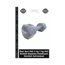 Özel Seri Pvc-7 Kg 7 Kg Pvc Dambıl Kaplama Kondisyon Hareket Antrenman