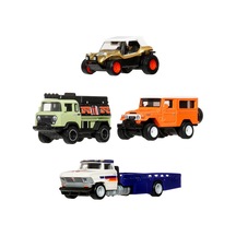 Hot Wheels Premium Collector Setleri, 3 Araba Ve 1 Tır, Sergilenmeye Uygun, Jhw42 Karışık
