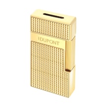 S.t. Dupont Biggy Golden Elmas Kesim Başlıklı Çakmak 25209