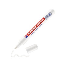 Edding 4095 Tebeşir Kalemi - Beyaz - 1 Tebeşir Kalemi - Yuvarlak Uçlu 2-3 Mm