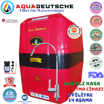 Elegance Pompalı Kırmızı 12 Lt 7 Filtre 14 Aşama Su Arıtma Cihazı