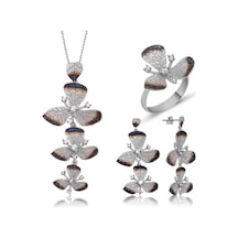 Gümüş Çiçek Kadın Set (551168010) Gümüş Çiçek Kadın Set (551168010)