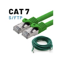 Irenis CAT7 Kablo S/FTP LSZH Ethernet Network Lan Ağ Kablosu 5 M-Yeşil