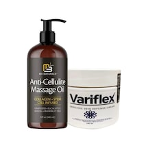 Variflex Anti-cellulite Massage Oil 240 Ml Masaj Yağı + Variflex Krem 150 Ml