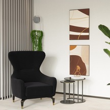 Bella Berjer Salon&oturma Odası - Siyah