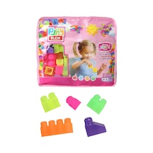 Play Blox 2991 Neon Renkler Mega Blok Seti 133 Parça Pembe Çantalı