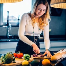 3 Cepli Bel Önlüğü - Siyah Garson Garson Kısa Apr Siyah,10 Paket Diğer