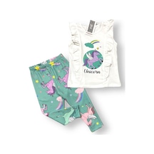 Mnk Baby & Kids Kız Çocuk Taytlı Takım Mnk0529 001