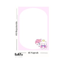 Şemsiyeli Kedili A5 Not Defteri 45 Yaprak Cute Serisi Çok Renkli Şemsiyeli Kedili A5 Not Defteri 45 Yaprak Cute Serisi Çok Renkli