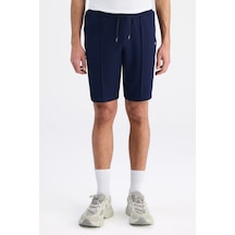 Twn Slim Fit Lacivert Düz Örme Şort 6ec136172453m 101 Twn Slim Fit Lacivert Düz Örme Şort 6ec136172453m 101