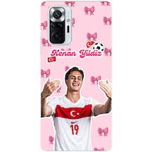 Redmi Note 10 Pro Uyumlu Kenan Yıldız Kurdele Baskılı Silikon Kılıf Renkli