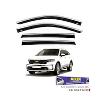Replax Kia Sorento 2020 Sonrası Kromlu Cam Rüzgarlığı 4lü