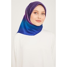 Armine Sura İpek Eşarp 23ka9003 09 Mavi