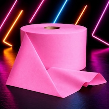 Yüksek Kalite Pembe Tela Kumaş 125 Metre Pembe Süsleme Kumaşı Pembe Elyaf Kumaş Pembe 125x20 Cm Dir