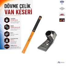 Sait Demirci Van Keser Plastik Saplı Çok Amaçlı Dövme Çelik Kalıp, İnşaat, Bahçe Keseri
