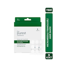 The Purest Solutions Microneedle Teknolojili Akne Bant, Akne Karşıtı Yama, Mikroiğneli Bant, 9'lu
