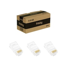Frisby Fnw Rj4519N Rj45 Utp Konnektör 100Lü Paket