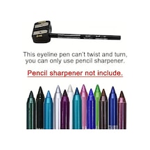 Bulaşmaya Dayanıklı Parlaklık Suya Dayanıklı Eyeliner Kalemi - Uzun Ömürlü, 16 Dark Topaz