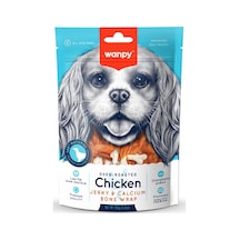 Wanpy Chicken Jeryk Calcium Bone Wrap Köpek Ödül
