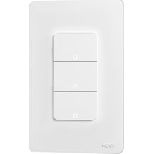 Symbee Tuya Zigbee Akıllı Ev Anahtarı: Ses Ve Uzaktan Kontrol, 3 Yollu, Geniş Voltaj, Beyaz Tuya Zigbee