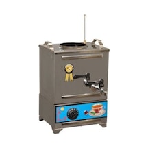 15'Lik 7 L Elektrikli 304 Takım Çay Kazanı Gri