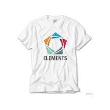 Team Elements Beyaz Tişört Beyaz