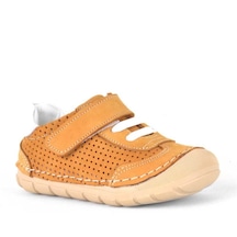 Hapshoe Hakiki Deri Taba Ilk Adım Erkek Bebek Ayakkabısı