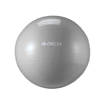 Delta 65 Cm Deluxe 160 Cm - 169 Cm Boy Aralığında Olanlar Için Uygun Gümüş Pilates Topu Pompa Yok