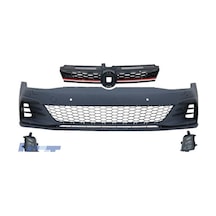Autogp Vw Golf 7.5 Gti Ön Tampon Ve Panjur Seti Komple 2017 / 2020 Sm-vwgo75gtıonta