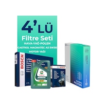 Mitsubishi Attrage 1.2 Filtre Bakım Seti Cast Rol Motor Yağlı 2015-2018 4 Lü 8200BKMFLSHNGFL16962