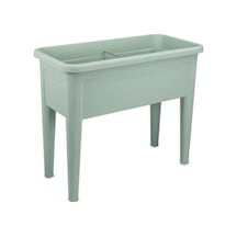 Omnipazar So-ab03 Dekoratif Ayaklı Bahçe Yetiştirme Saksı 60 Litre No 3 Yeşil