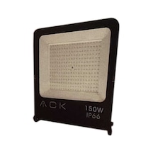ACK LED Projektör Siyah Kasa 6500K Beyaz Işık 220V 150W