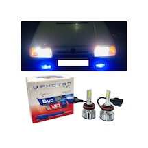 Skoda Favorit Led Xenon Uzun+kısa Far Ampulü H4 Duo Yeni Seri Beyaz