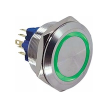 30 Mm Halka Ledli Buton Ip65 24v Kırmızı