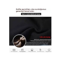 Kadınlar İçin Orta Uzunlukta Hepburn Tarzı Üst Düzey Mizaçlı Bol Yünlü Palto Kahverengi